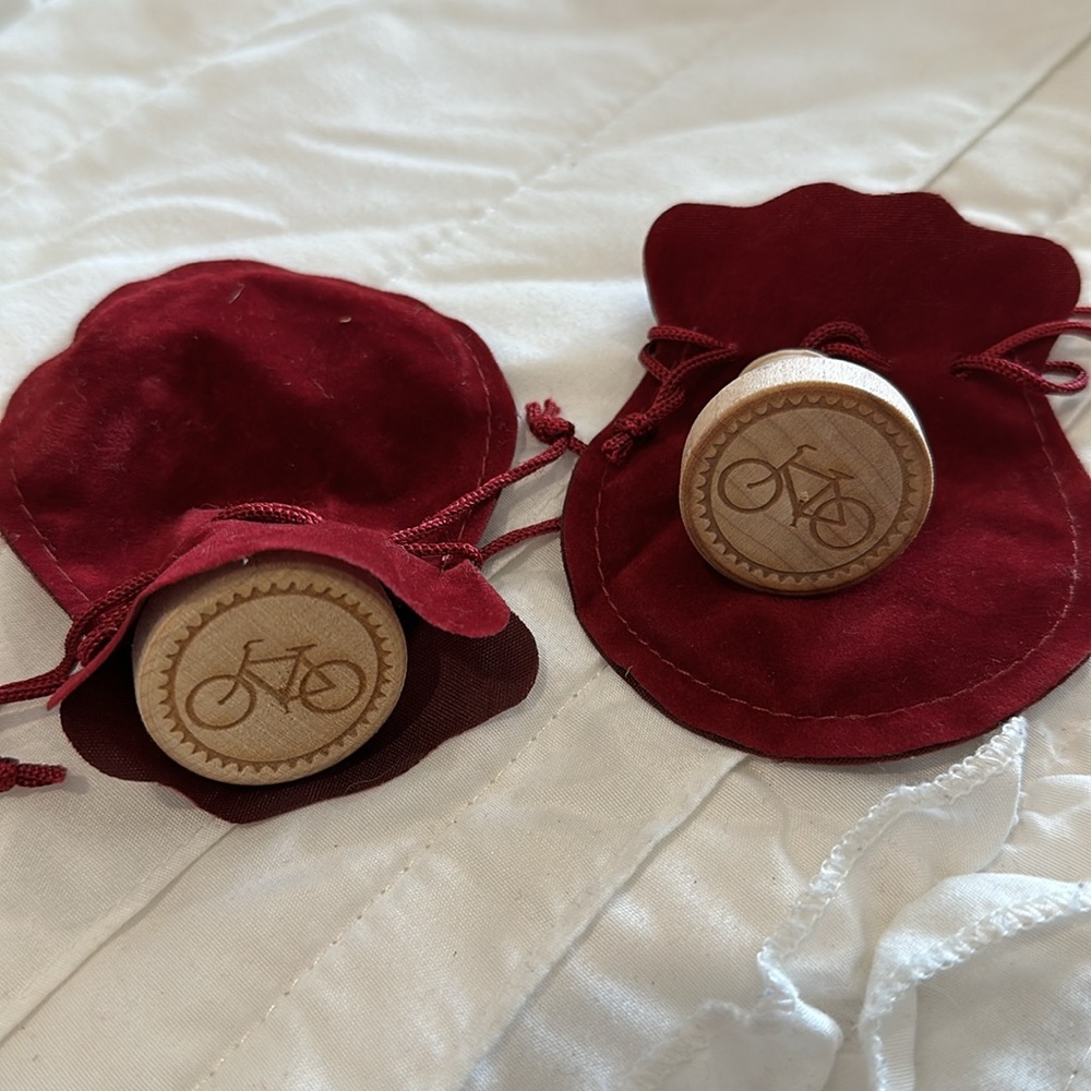 NEW Wine Corks Bicycle Bike Cycling Novelty Gift Party Favors Birthday Lot of 2